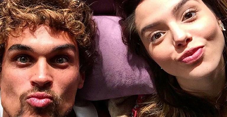 Felipe Roque e Giovanna Lancellotti: parceria na TV - Reprodução Instagram