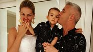 Ana Hickmann com Alexandre Jr. e Alexandre Correa - Instagram/Reprodução