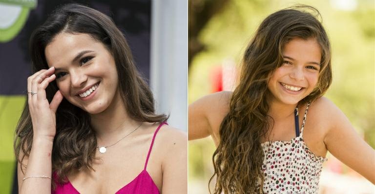 Bruna Marquezine e Luana - TV Globo/Divulgação