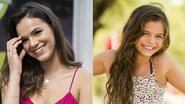 Bruna Marquezine e Luana - TV Globo/Divulgação