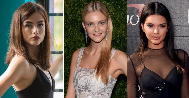 Maria Casadevall, Carol Trentini e Kendall Jenner - Getty Images/TV Globo