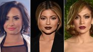 Demi Lovato, Kylie Jenner e Jennifer Lopez - Getty Images