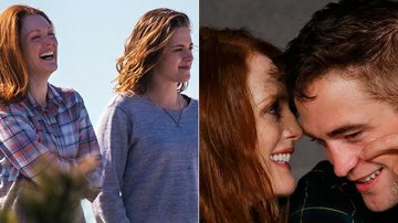 Juliane Moore: com Kristen e com Robert - Divulgação/ Reuters