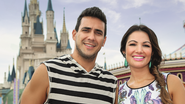 Patrícia Poeta e André Marques na Disney - Gregg Newton