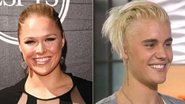 Ronda Rousey diz que deixou de ser fã de Justin Bieber - Getty Images/ Reprodução