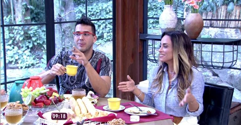 Susana Pires e André Marques - Reprodução TV Globo