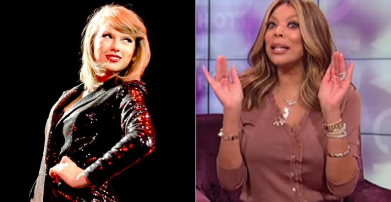 Taylor Swift e Wendy Williams: polêmica - Getty Images/ Reprodução