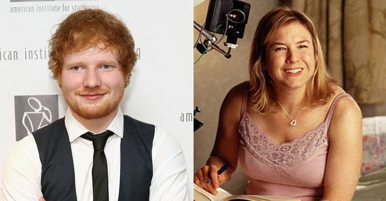 Ed Sheeran pode atuar no novo filme da franquia 'Bridget Jones' - Getty Images/ Reprodução