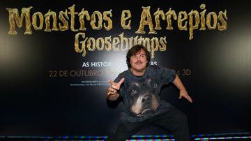 Jack Black participa da coletiva de lançamento do filme “Goosebumps: Monstros e Arrepios” - Manuela Scarpa/Photo Rio News