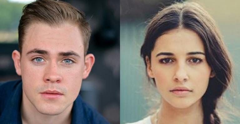 Novato Dacre Montgomery será o ranger vermelho e Naomi Scott, de Perdido em Marte, será a ranger rosa - Reprodução/ IMDB