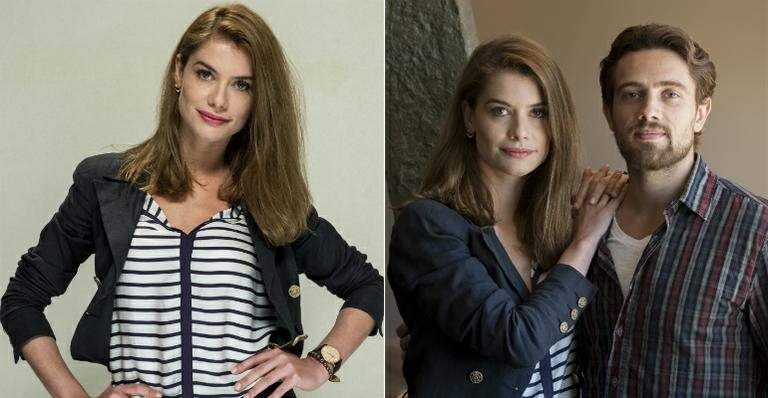 Alinne Moraes na segunda fase de Além do Tempo - TV Globo/Divulgação