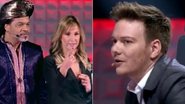 Michel Teló e Claudia Leitte discutem com Carlinhos Brown no The Voice Brasil - TV Globo/Reprodução