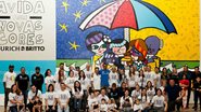 Em São Paulo, Romero Britto irá inaugurar sua maior obra no mundo inteiro - Divulgação