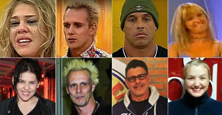 Elenco da Casa dos Artistas, no SBT - Montagem CARAS