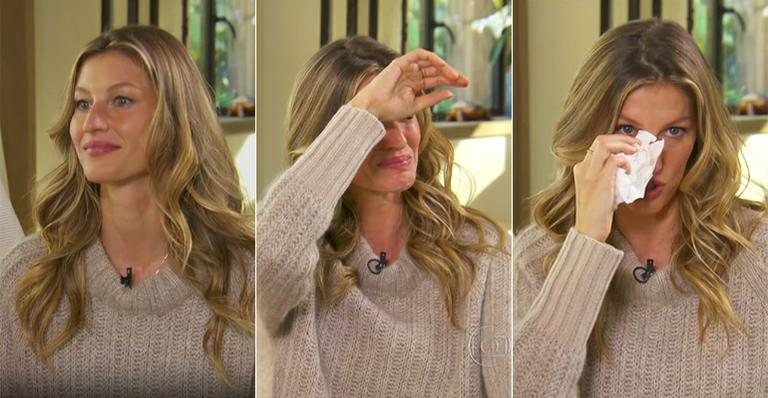 Gisele Bündchen no 'Fantástico' - Reprodução TV Globo