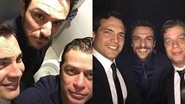 Fábio Assunção, Rodrigo Lombardi e Daniel Boaventura - Instagram/Reprodução