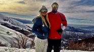 Aline Gotschalg e Fernando Medeiros em Bariloche - Instagram/Reprodução