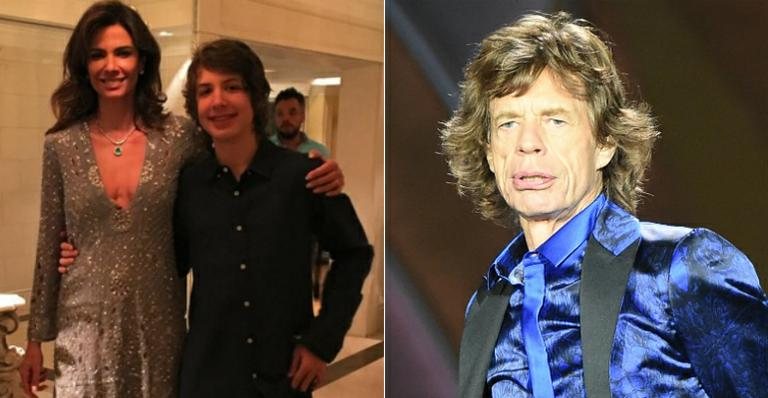 Luciana Gimenez comemora 46 anos com Lucas Jagger - Instagram/Reprodução e Getty Images