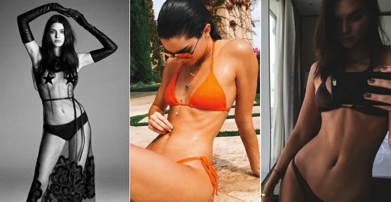 Kendall Jenner esbanja sensualidade nas redes sociais - Instagram/Reprodução