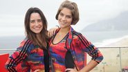 Fernanda Vasconcellos e Isabella Santoni em treino funcional - Miguel Sá/Divulgação