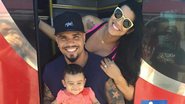 Ellen Cardoso, Naldo e Maria Victoria - Reprodução/ Instagram