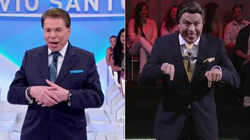 Silvio Santos alfineta Ceará - Reprodução SBT/ Reprodução TV Globo