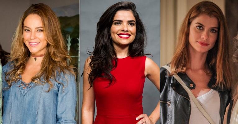 Paolla Oliveira, Vanessa Giácomo e Alinne Moraes - Divulgação/TV Globo