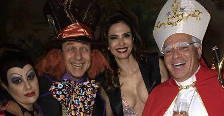 Ana Claudia Duarte, Celso Zucatelli, Luciana Gimenez e Marcelo de Carvalho - Instagram/Reprodução