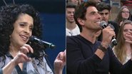 Reynaldo Giannechini e Gal Costa - Reprodução TV Globo