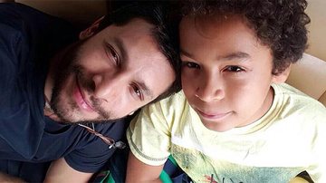 Rainer Cadete e o filho, Pietro - Reprodução Instagram