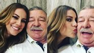 Paolla Oliveira e o pai, José Everaldo - Instagram/Reprodução