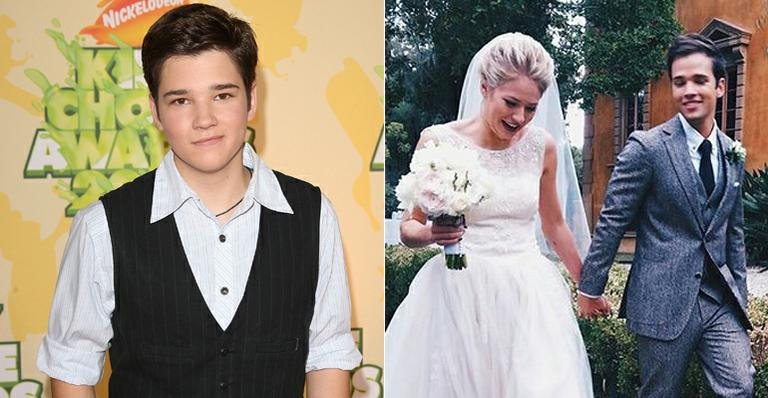 Nathan Kress se casou com London Elise Moore - Getty Images e Instagram/Reprodução