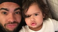 Dentinho e a filha Sophia - Instagram/Reprodução