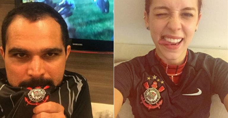 Luciano e Sophia Abrahão celebram título do Corinthians - Instagram/Reprodução