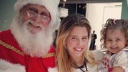 Debby Lagranha leva a filha para conhecer o Papai Noel - Instagram/Reprodução