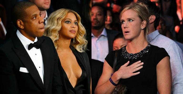 Holly Holm, lutadora que venceu Ronda Rousey, fala que pagou mico quando conheceu Jay Z e Beyoncé - Getty Images