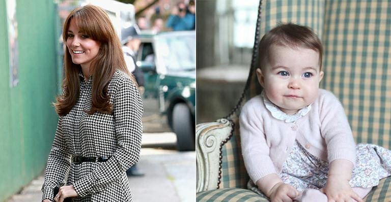 Charlotte é fotografada por Kate Middleton - Getty Images/ Reprodução Instagram