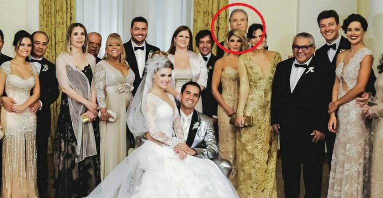 Roberto Justus foi padrinho no casamento de Rayanne Morais e Latino - Renata Xavier Fotografia