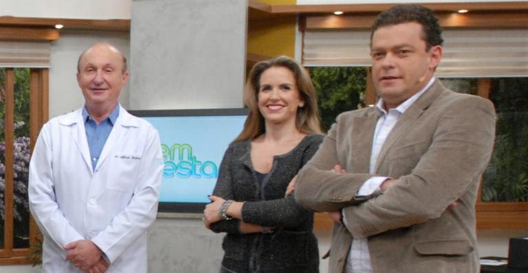 Dr. Alfredo Halpern, Mariana Ferrão e Fernando Rocha - Zé Paulo Cardeal/TV Globo