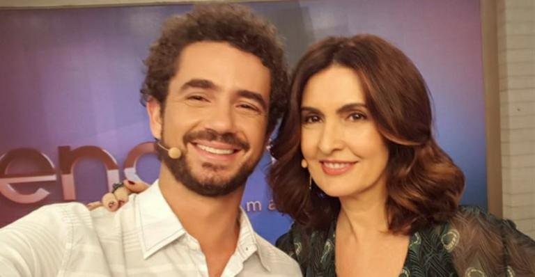 Felipe Andreoli e Fátima Bernardes - Instagram/Reprodução