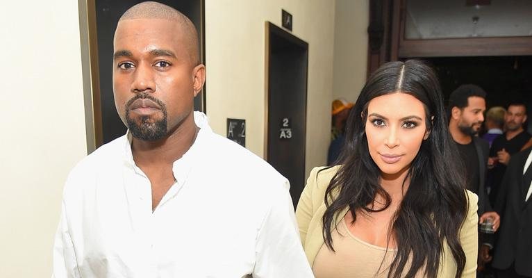 O filho recém-nascido de Kim Kardashian e Kanye West se chama Saint (Santo) - Getty Images