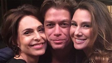 Fábio Assunção, Sílvia Pfeifer e Lavínia Vlasak se reúnem - Reprodução Instagram