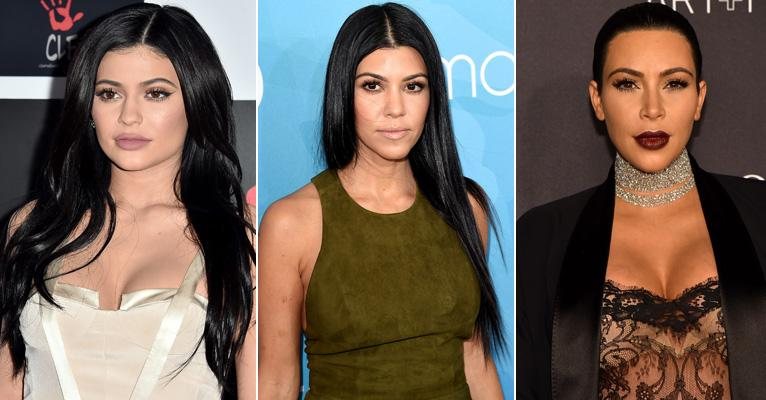 Kylie Jenner, Kourtney e Kim Kardashian - Getty Images