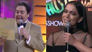 Faustão e Anitta - TV Globo/Reprodução