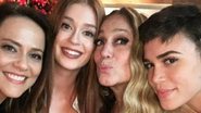 Susana Vieira se diverte com Marina Ruy Barbosa em festa de final de ano da Globo - Instagram/Reprodução