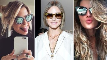 Julia Faria, Olivia Palermo e Izabel Goulart - Instagram/Getty Images