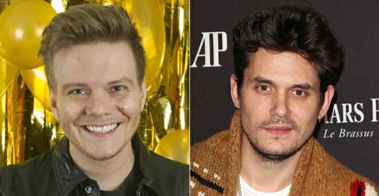 Michel Teló revela sonho de cantar ao lado de John Mayer - Globo/Renato Rocha Miranda; Getty Images