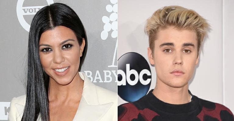 Kourtney Kardashian e Justin Bieber - Getty Images