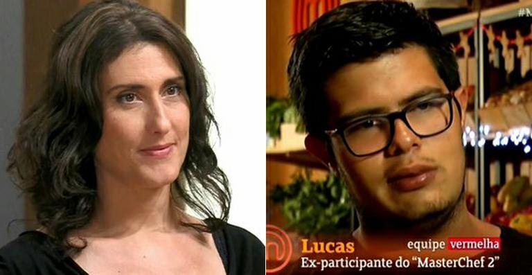 Lucas desabafa após bronca de Paola Carosella - Reprodução