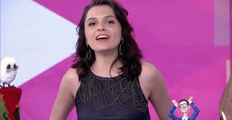 Monica Iozzi no 'Video Show' - Reprodução TV Globo